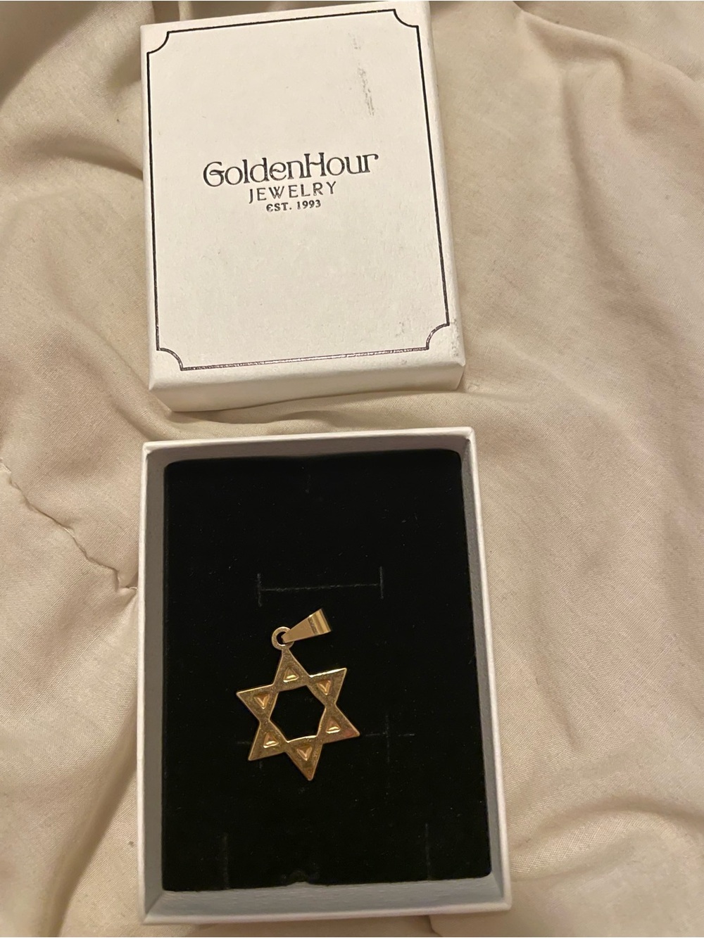 NWT - Goldenhour 14k gold plated finish pendant